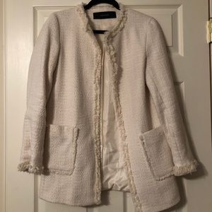 Long Zara Tweed Blazer